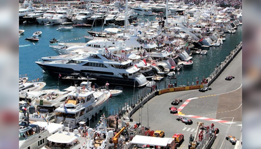 VIP Superyacht Hospitality at Monaco Grand Prix with Accommodation