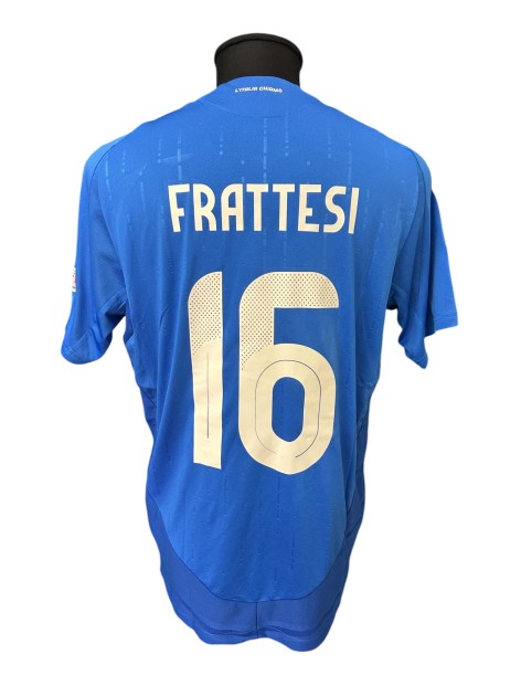 Maglia Frattesi Preparata Italia vs Francia, UEFA Nations League 2024