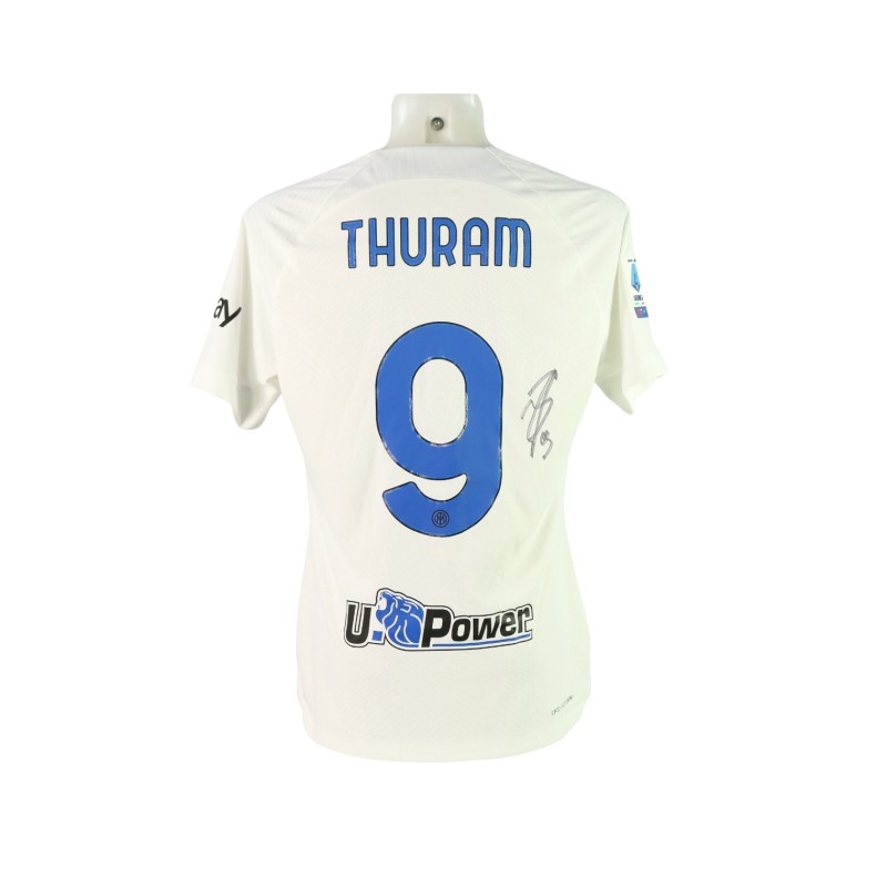 Completo Thuram Inter, preparata 2024/25 - Autografata