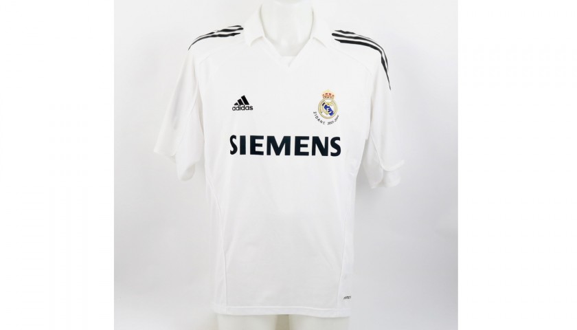 Zidane's Real Madrid Match Shirt, Last Match, 2006 - CharityStars