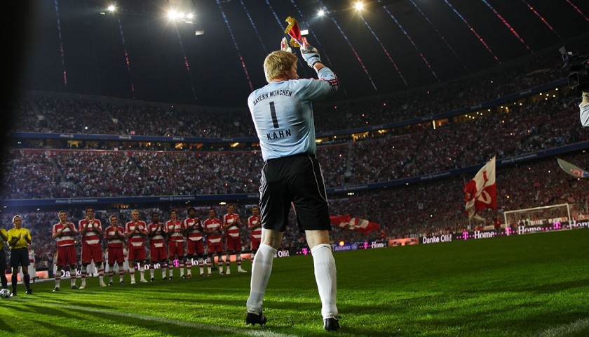 Official 2007/08 Bayern Munich Shirt Signed by Kahn