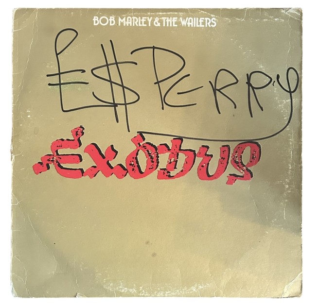 LP in vinile firmato Bob Marley Exodus di Lee "Scratch" Perry