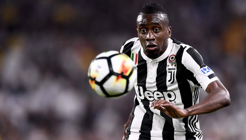 Matuidi's Worn and Unwashed Juventus-Bologna Shirt with 120 anni FIGC Patch
