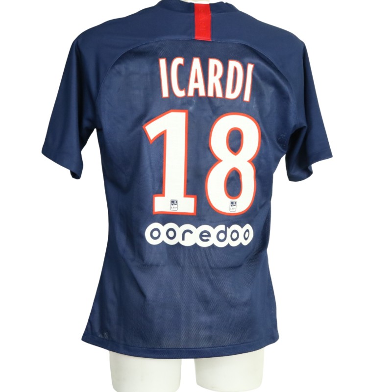 Icardi's Paris Saint-Germain Match-Issued Shirt, 2019/20