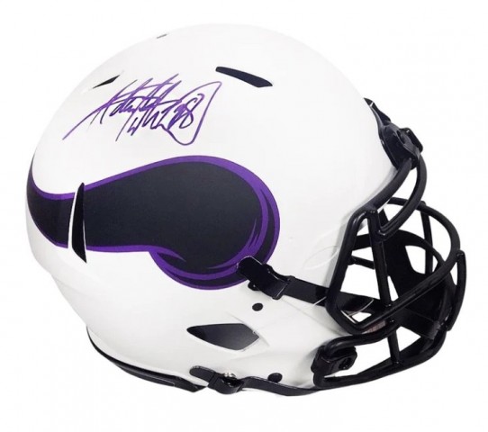 Adrian Peterson Signed Minnesota Vikings Football Helmet