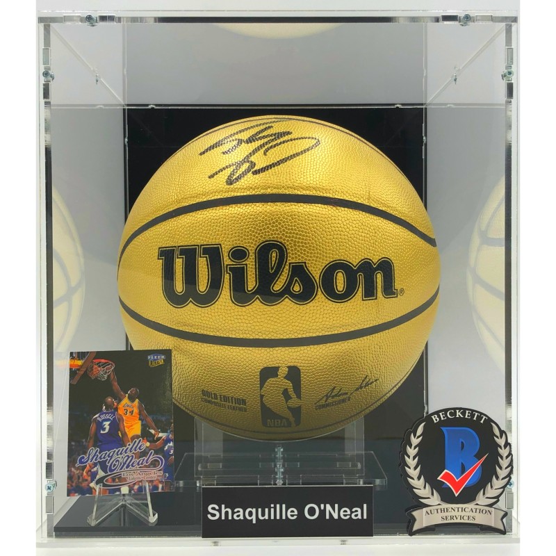 Shaquille O'Neal - Edizione Oro - Pallone da basket firmato