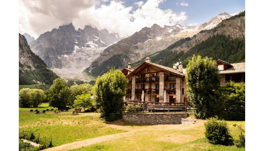 Una notte per due persone presso Auberge de la Maison di Courmayeur