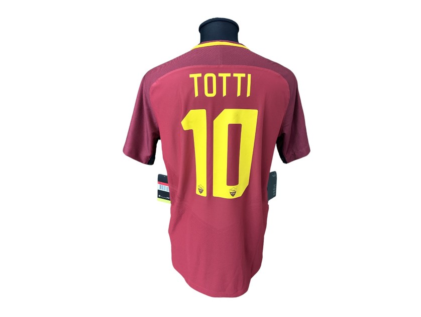 Official Totti Roma Shirt, 2016/17 Last Match