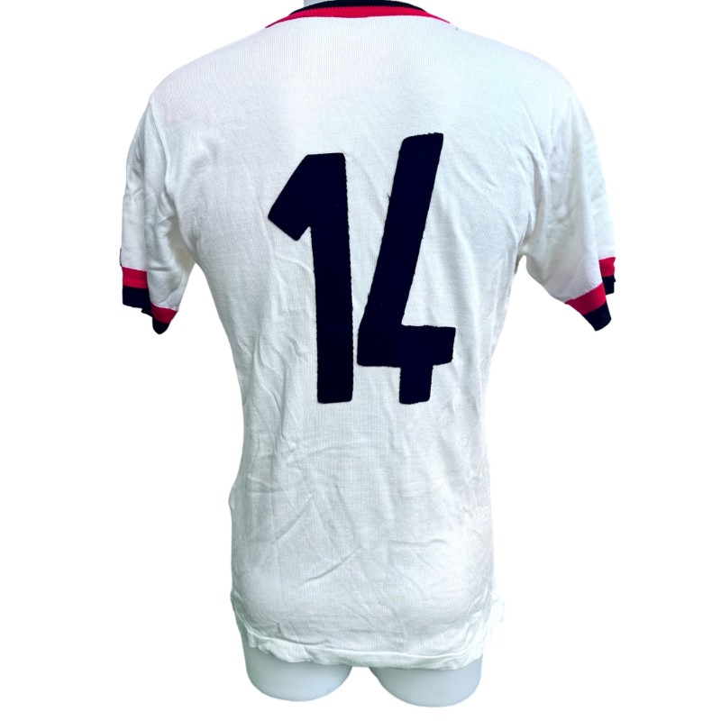 Carotti's Match-Issued Shirt , Milan vs Milan Club 1979/80
