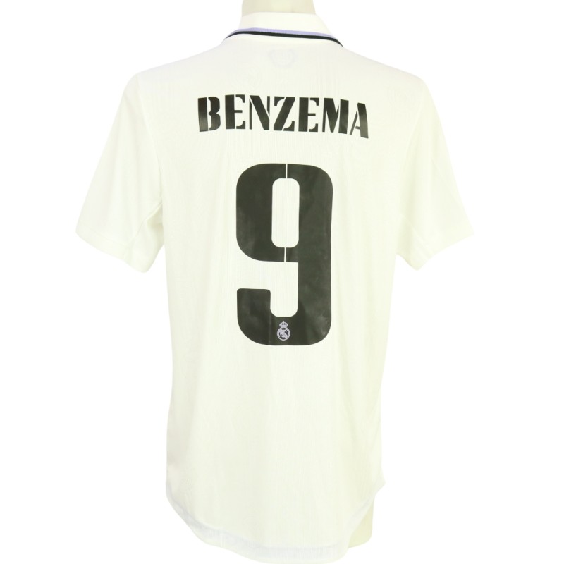 Maglia preparata Benzema - Real Madrid vs Osasuna, Finale Copa del Rey 2023