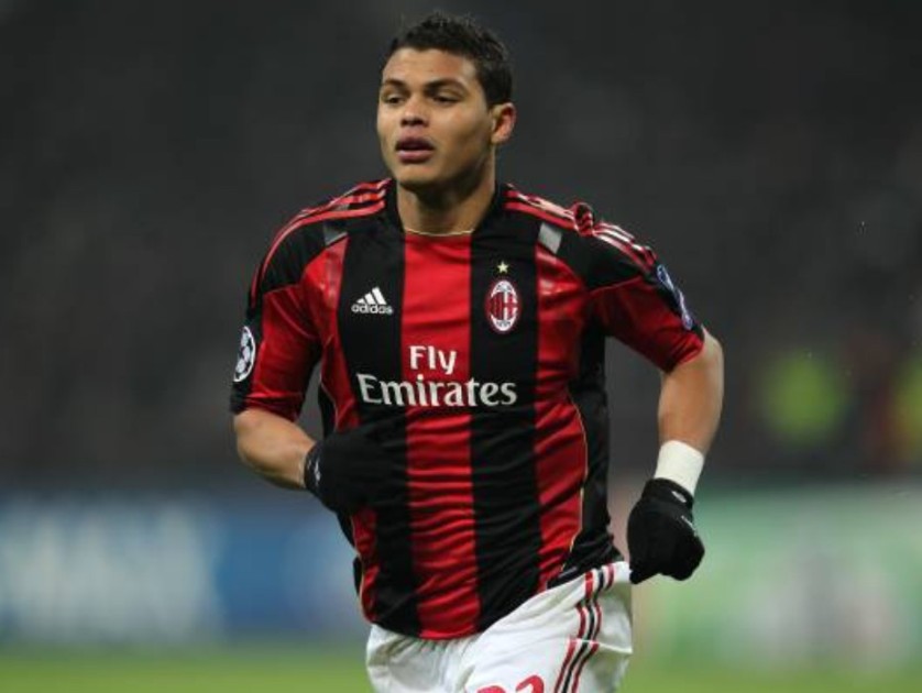 Thiago Silva s AC Milan Match Shirt UCL 2010 11 CharityStars