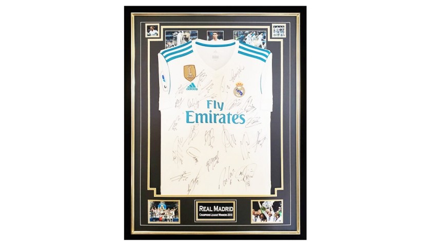 Real Madrid Champions League Winners 2018 Signed Shirt