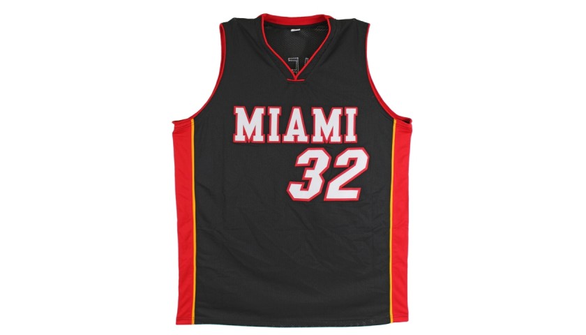 Miami Heat Jersey Signed by Shaquille O’Neal