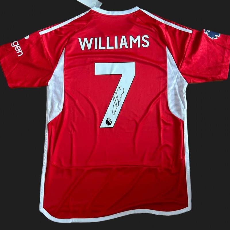 Neco Williams' Nottingham Forest 2023/24 Signed Shirt