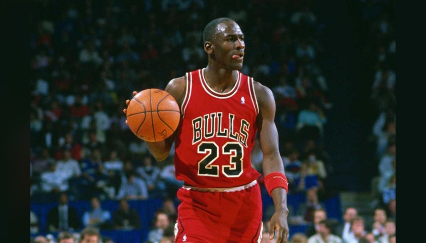 Michael Jordan Custom Framed Jersey - CharityStars
