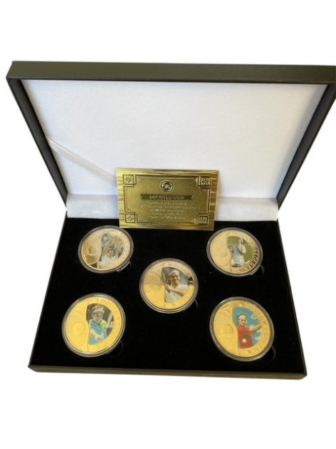 Roger Federer's Gold Coins Box Set