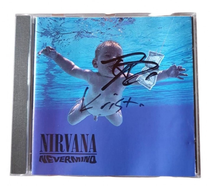 Nirvana Signed Nevermind CD
