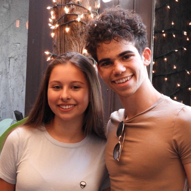 Lunch with the Disney actor Cameron Boyce