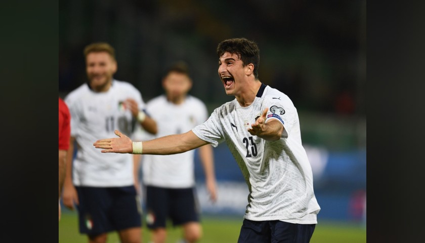Orsolini's Match Shirt, Italy-Armenia 2019