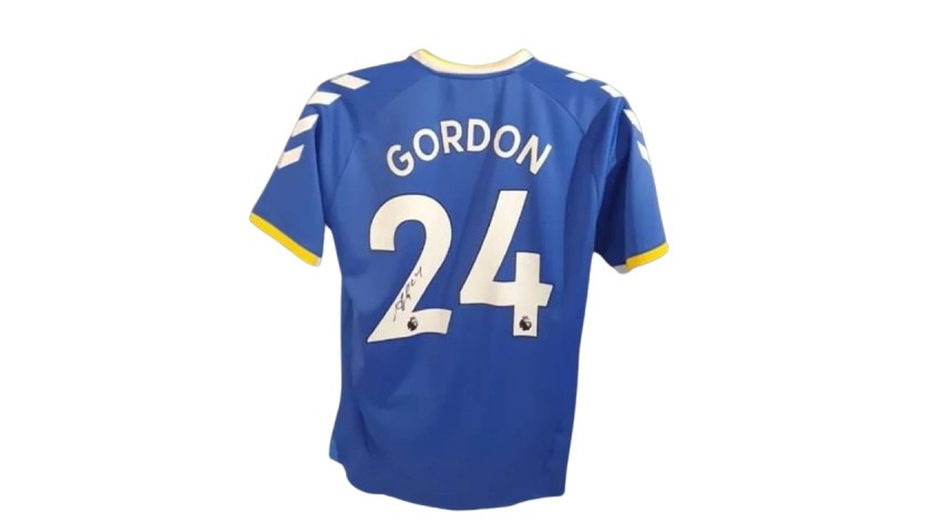 Maglia Ufficiale Anthony Gordon Everton, 2021/22 - Autografata