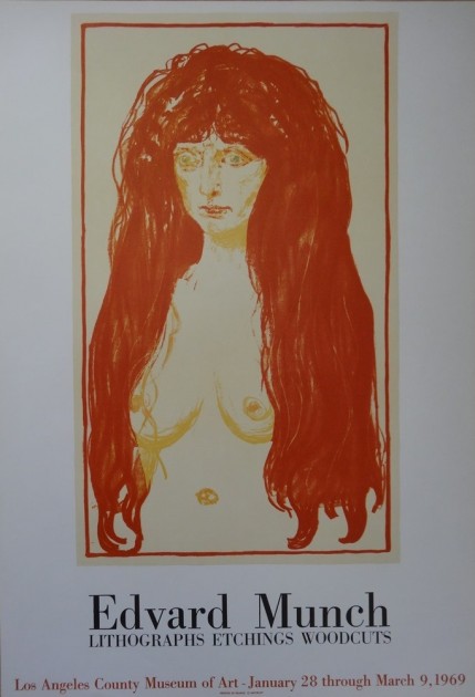 'Redhead Woman' Offset Lithograph by Edvard Munch