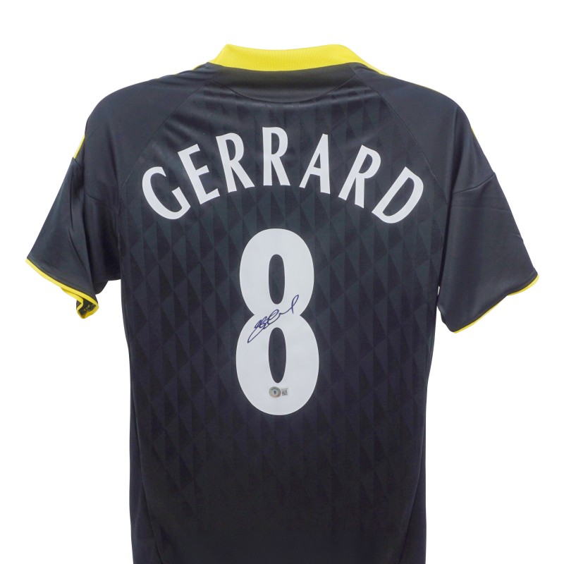 Steven Gerrard's Liverpool FC Signed Replica Shirt