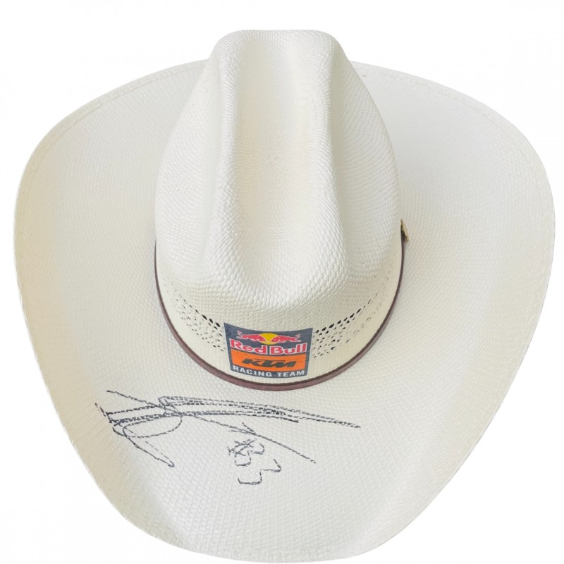 Brad Binder's Signed Red Bull KTM Factory Racing Stetson from the Red Bull Grand Prix of The Americas