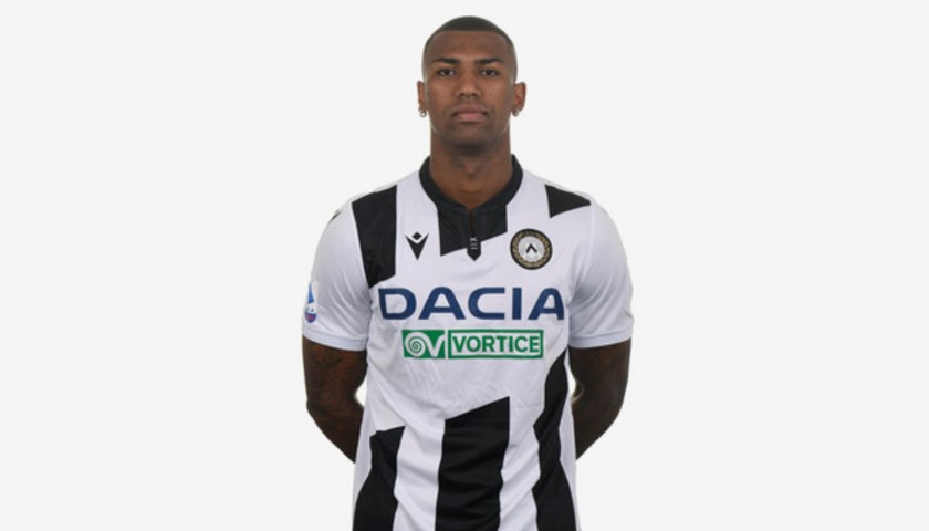 Souza Silva's Special Worn Shirt, Udinese Calcio -SPAL