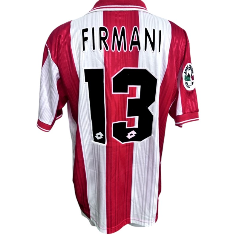 Firmani's Vicenza Calcio Match-Worn Shirt, 1997/98