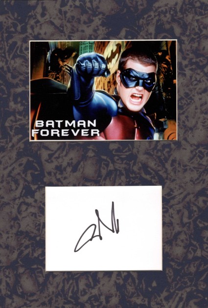 "Batman Forever" Display autografato da Chris O'Donnell