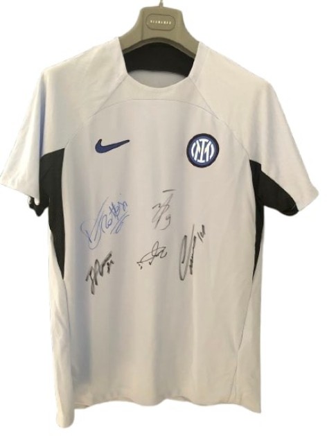 Inter's Training Shirt, 2023/24 - Signed by the Players