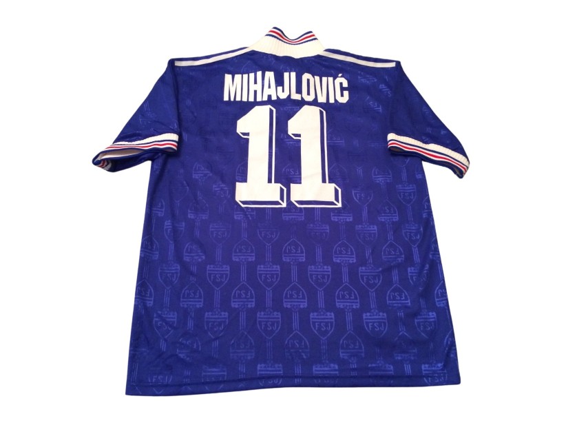 Mihajlovic's Jugoslavia Match-Issued Shirt, 1996/97