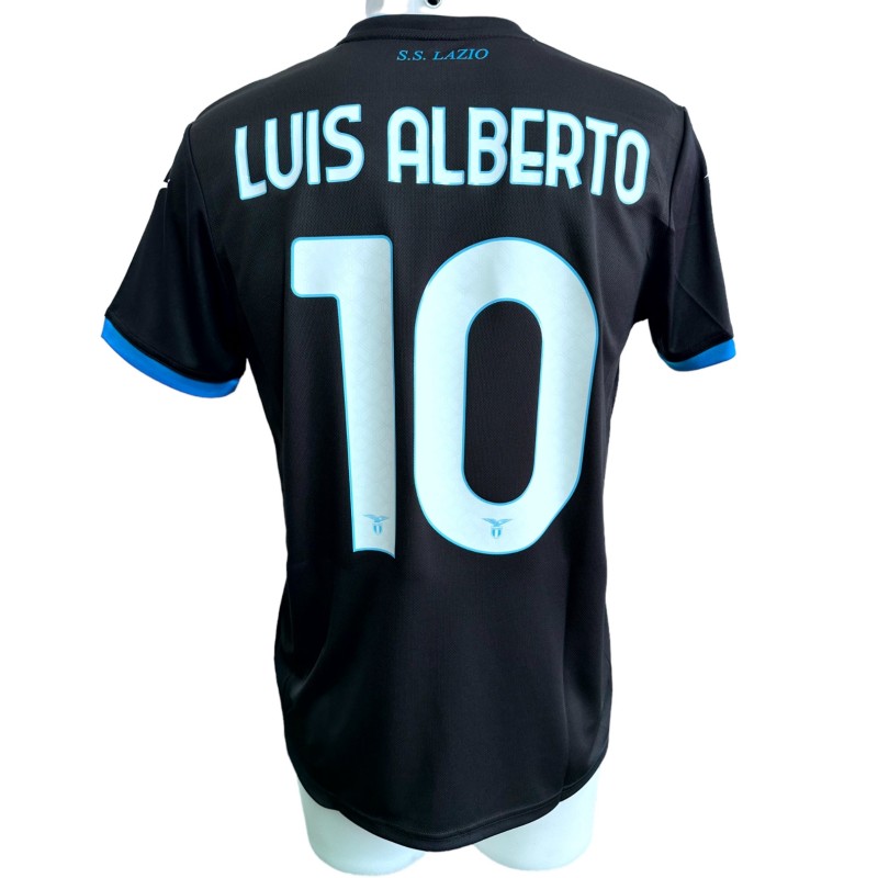 Luis Alberto's Lazio Match-Issued Shirt, 2022/23