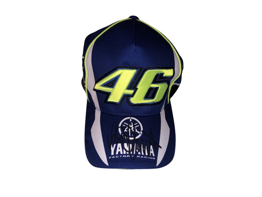 Valentino Rossi's Official Yamaha Signed Cap