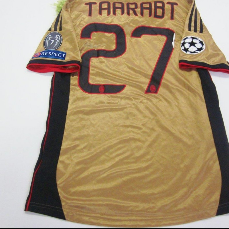 Taarabt Milan match worn shirt, UEFA Champions League 2013/2014