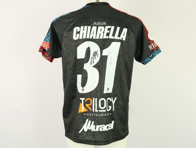 Chiarella's Unwashed Signed Shirt, Padova vs Catania - Coppa Italia Serie C 2024 Final