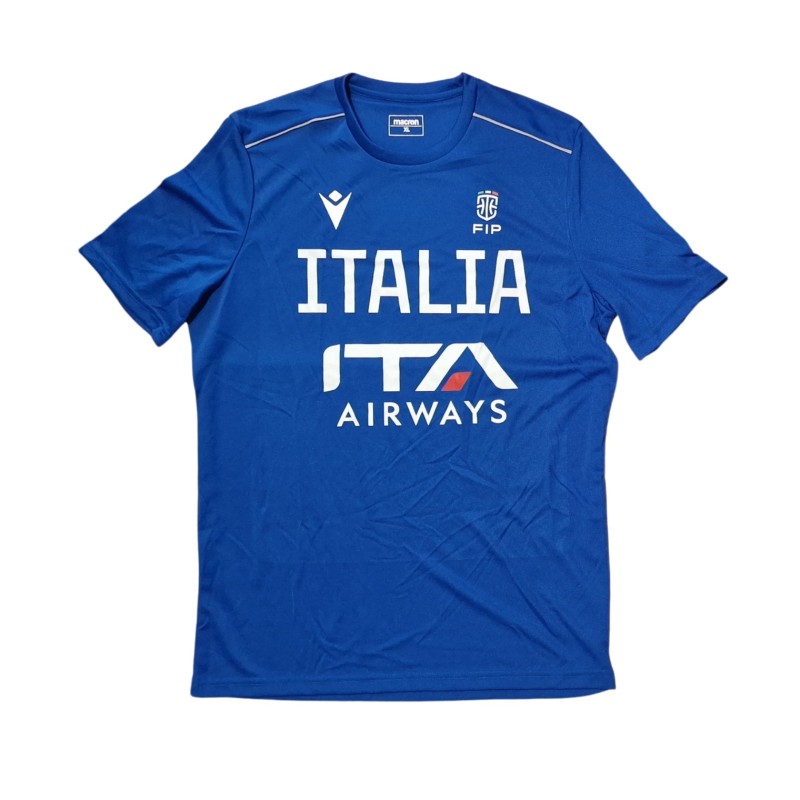 Tonut's Italy Pre-Match Shirt