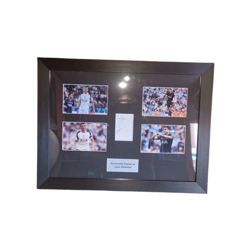 Joao Palhinha Signed Tottenham Hotspur Framed Autograph