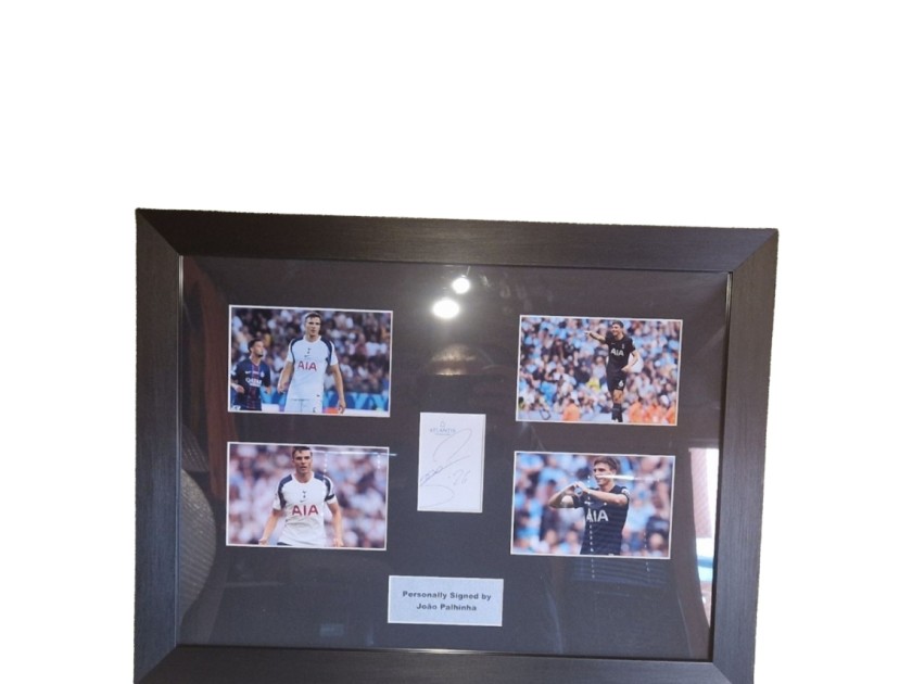 Joao Palhinha Signed Tottenham Hotspur Framed Autograph