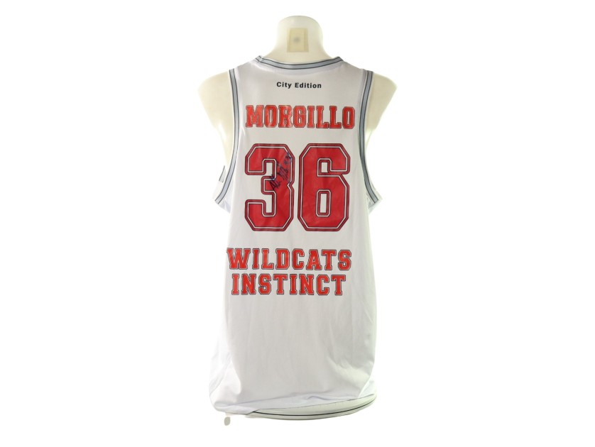 Morgillo's Urania Basket "Special Edition" Signed Match-Worn Home Jersey, 2025/26