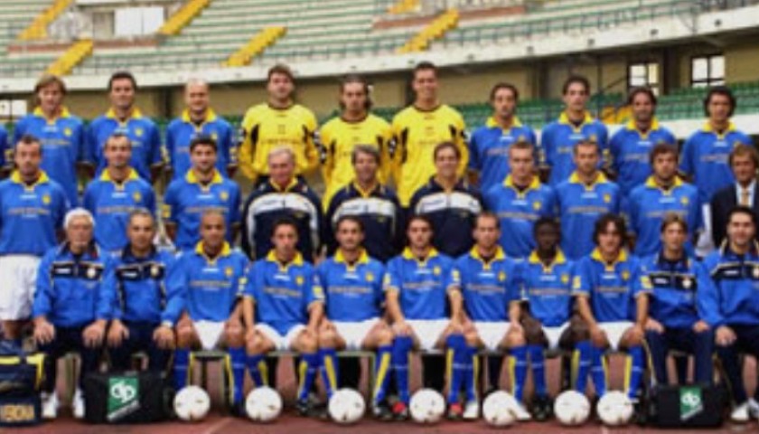 Comazzi's Hellas Verona Worn Shirt, 2003/04