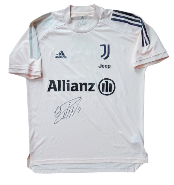 Cristiano Ronaldo's Juventus Signed Training Shirt, 2020