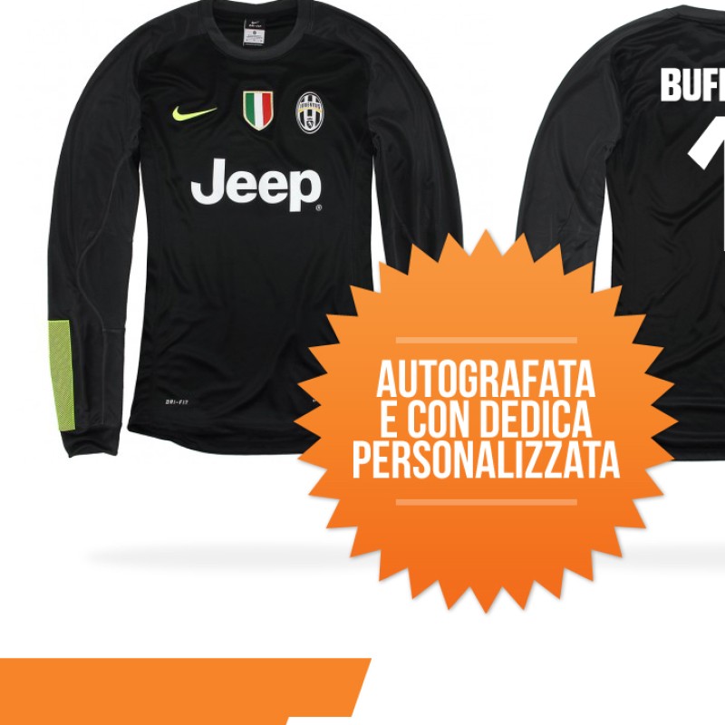 Maglia Juventus di Buffon autografata con dedica personalizzata
