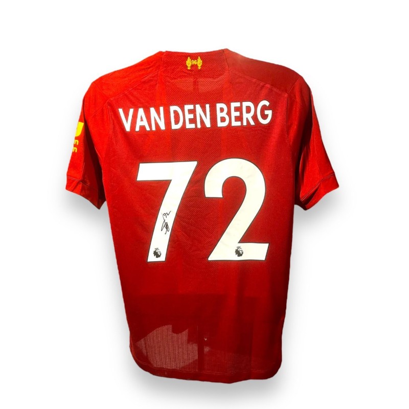 Sepp van den Berg's Liverpool 2019/20 Signed Official Shirt