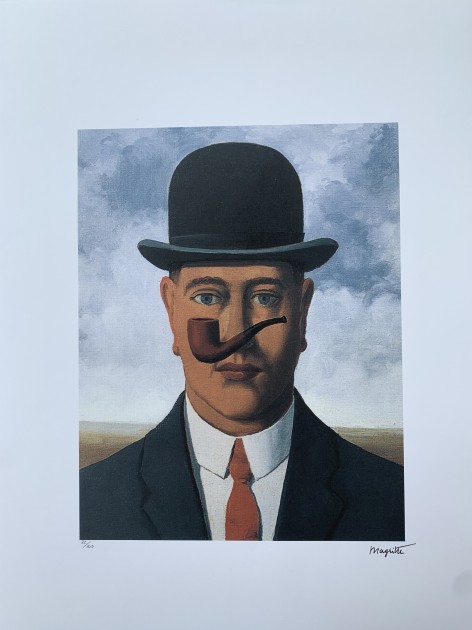 "La Bonne Foi" by Rene Magritte - Signed