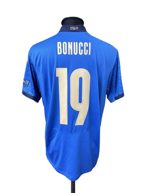 Bonucci's Issued Shirt, Italy vs England - Euro 2020 Final