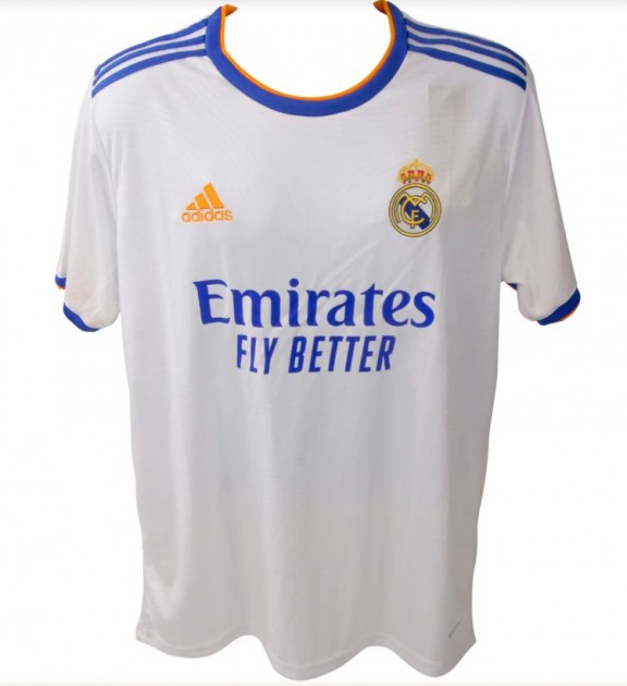 Modric's Official Real Madrid Signed Shirt, 2021/22