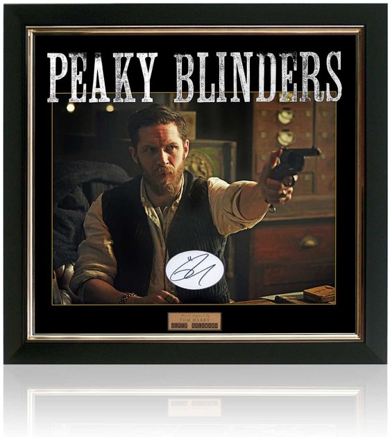 Tom Hardy Signed Peaky Blinders Presentation Charitystars 