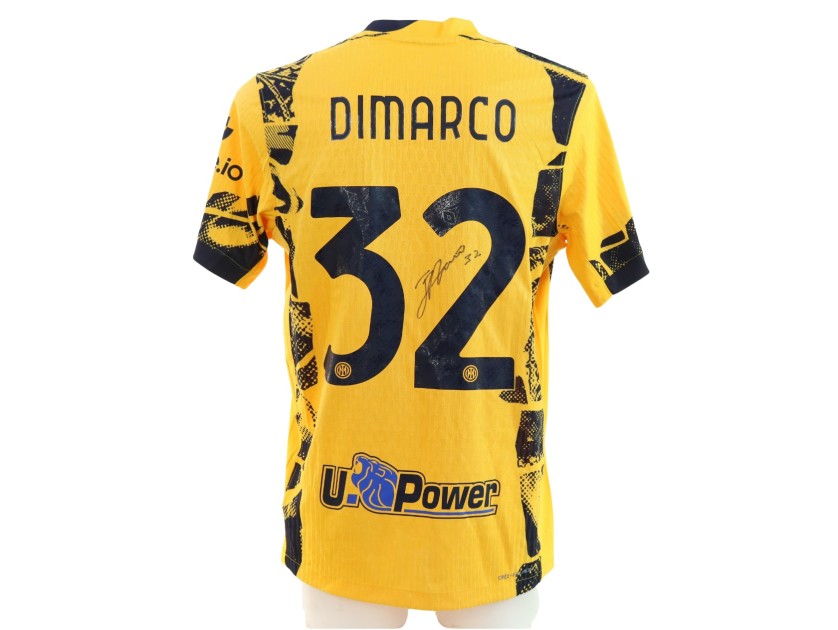 Di Marco's Official Inter Signed Shirt, 2024/25 