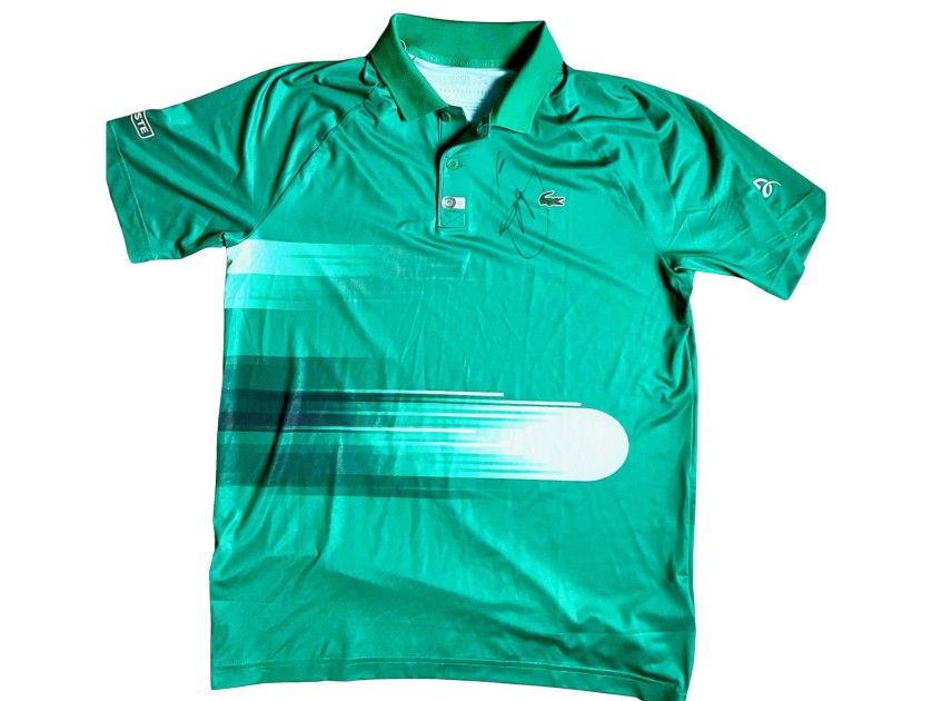 Novak Djokovic's Signed Lacoste Shirt